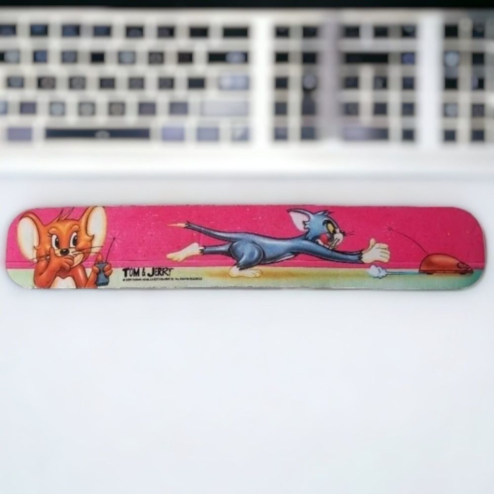 Vintage 90s Tom & Jerry Keyboard Wrist Rest Easy Typing Pain Relief Home Office